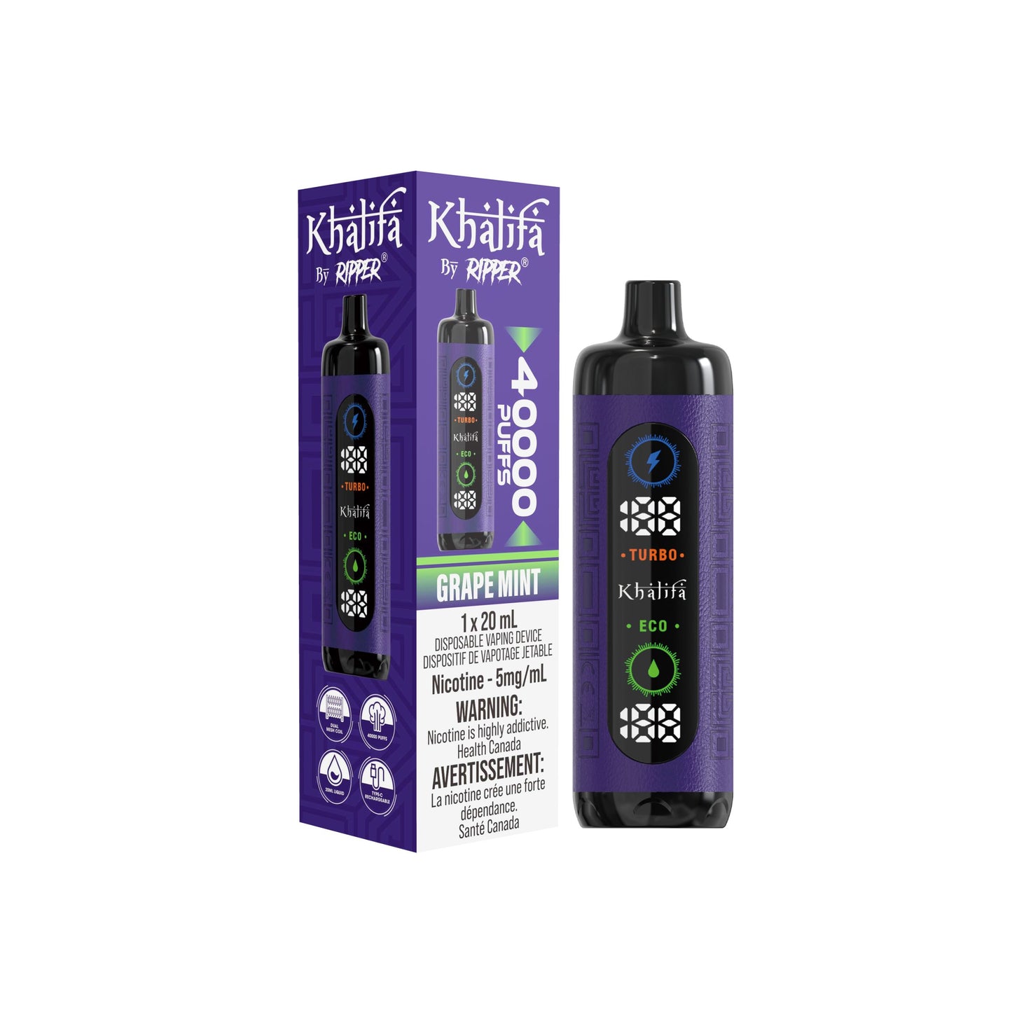 KHALIFA BAR 40K DISPOSABLE VAPE