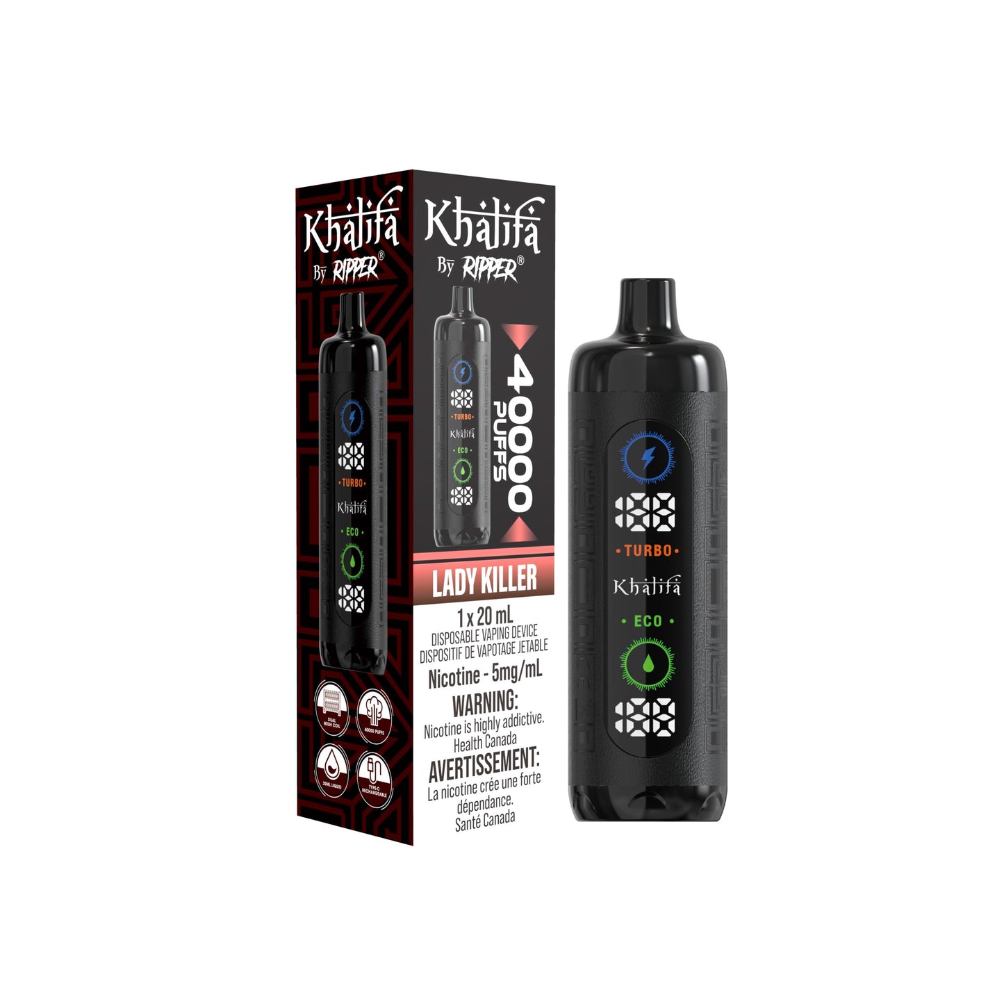 KHALIFA BAR 40K DISPOSABLE VAPE