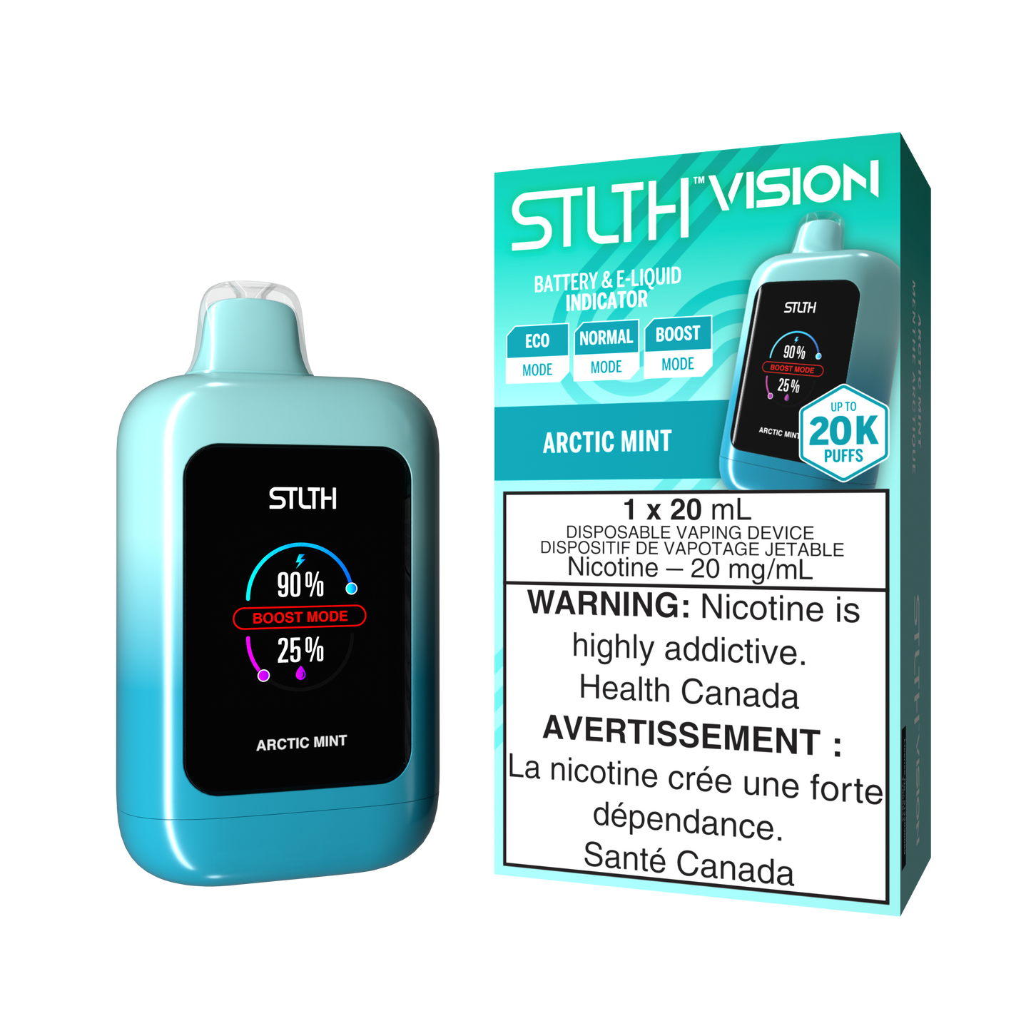 STLTH VISION 20K DISPOSABLE VAPE