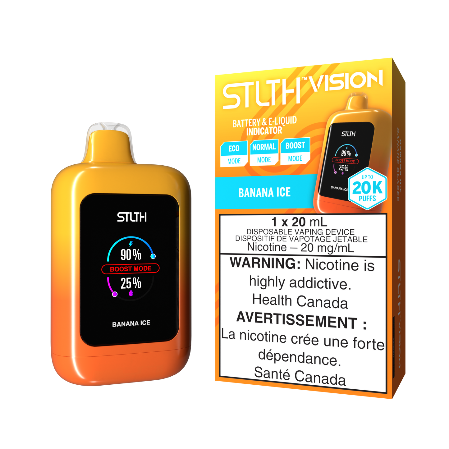 STLTH VISION 20K DISPOSABLE VAPE