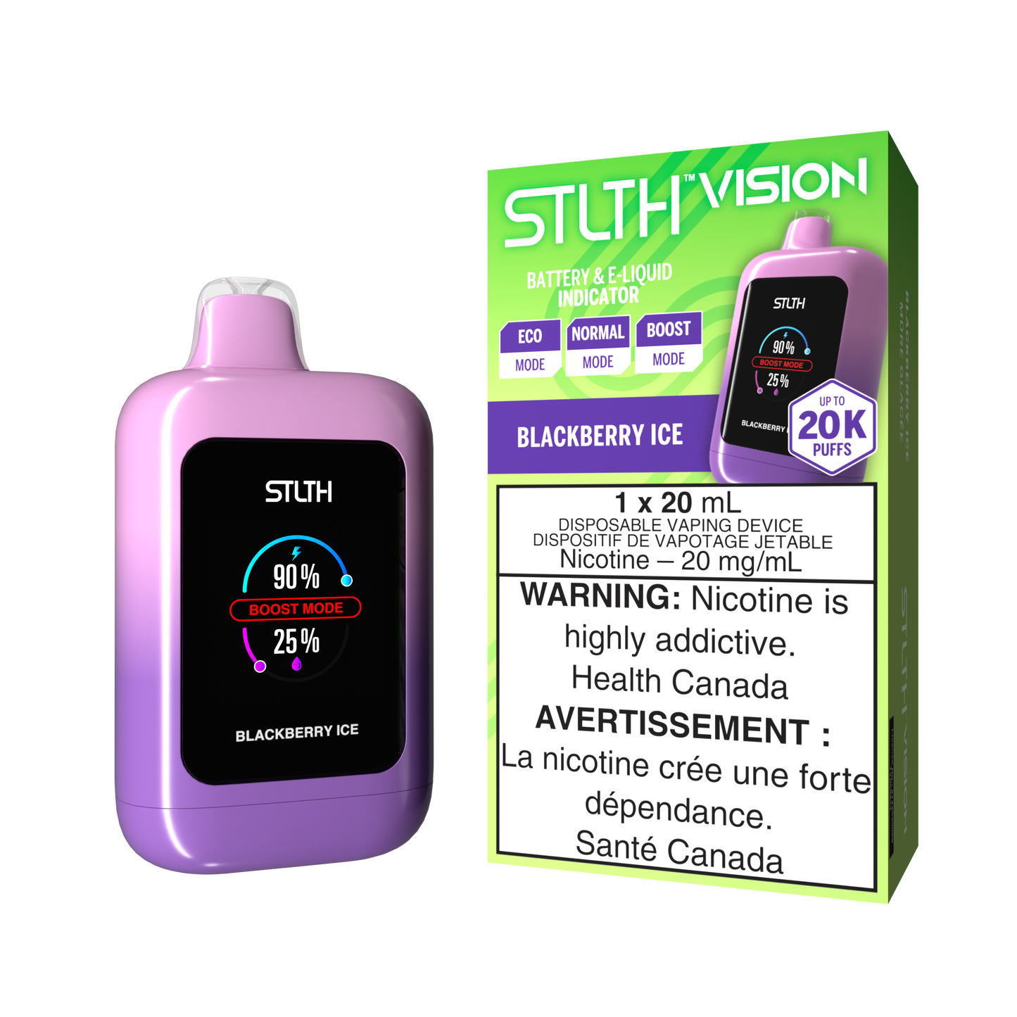 STLTH VISION 20K DISPOSABLE VAPE