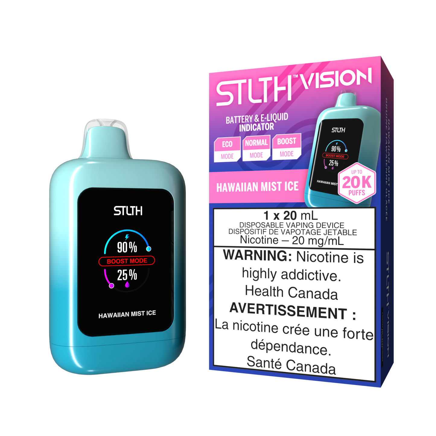 STLTH VISION 20K DISPOSABLE VAPE